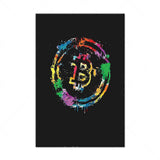 Cryptocurrency Art Poster Canvas Printing For Office Wall Decor