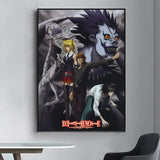 Hot Anime Death Note Canvas Prints Poster Figure Ryuk Yagami Raito L Misa Amane Wall Art Home Decoration Art Poster Fans Gifts