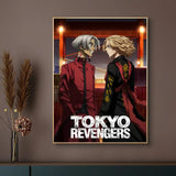 popular anime Tokyo Revengers Poster HD Waterproof Self-Adhesive Wall Art – Multi-Scene Use, Top Gift Pick