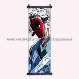 Demon Slayer Hanging Painting Home Decor Kamado Tanjirou Wall Art Anime Poster Uzui Tengen Canvas Scrolls Pictures Living Room