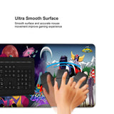Grendizer And Actarus UFO Robot Keyboard Desk Mat Mousepad Goldorak Anime XL Gaming Printing Computer Mouse pad