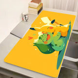Office PU Leather Mouse Pad Big Japan Anime Keyboard Laptop Pokemon Pikachu Mousepad PC Kawaii Gamer Desk Mat Student Table Mat