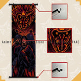 Naruto Home Decoration Canvas Hanging Painting Uchiha Madara Wall Art Prints Scrolls Pictures Hot Blooded Japanese Anime Poster