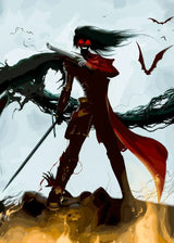 Horror Anime Hellsing Ultimate Posters Manga Canvas Painting Prints Home Decor Living Room Study Decoration Mural Wall Art