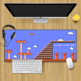 Hot Games Super M-Marioes Mousepad HD Printing Computer Gamers Locking Edge Non-slip Mouse Pad XXL90x40cm Keyboard PC Desk Pad