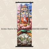 Japanese Hot Classic Anime One Piece Luffy Hanging Scrolls Painting Interior Home Decor Wall Art Poster Canvas Print HD Picture