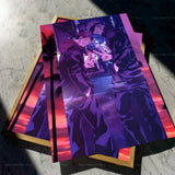 Anime Jujutsu Kaisen Gojo And Sukuna Poster Self-adhesive Art Waterproof Paper Sticker Coffee House Bar Room Wall Decor