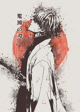 Canvas Painting Wall Art Pictures Demon Slayer Japan Anime Poster Print Tanjiro Zenitsu Characters Portrait Room Home Decoration