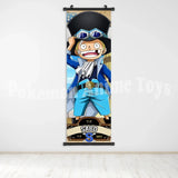 Anime Canvas Wall Art ONE PIECE Painting Hanging Scrolls Cartoon Modular Picture Poster for Home Decor