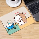 Mouse Mat Bubu Dudu Anime Smalll Mouse Pad Desk Mat Office Accessories Gaming Mat Computer Table Setup Desktops Rug Mouse Carpet