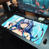 Mouse pad Large cartoon game player keyboard pad non-slip office study desk mat floor mat PC carpet HD Anime sexy girl Mousepad