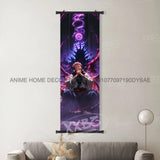 Jujutsu Kaisen Anime Poster Room Canvas Print Hanging Painting Wall Art Megumi Fushiguro Scrolls Picture Home Decoration Mural