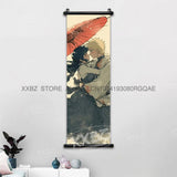Naruto Home Decoration Hanging Painting Hyuga Hinata Wall Art Scrolls Picture Uchiha Itachi Japanese Anime Canvas Decor Posters