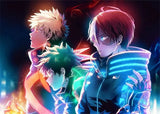 My Hero Academia Deku Poster Anime BNHA Midoriya Izuku Canvas Painting Comics Wall Art Print Picture for Bedroom Home Decor