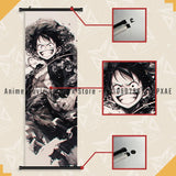Anime One Piece Straw Hat Pirates Character Home Decoration Wall Art Scrolls Picture Modern Hanging Painting Print Canvas Poster