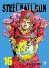 Japanese Anime Steel Ball Run Poster Print Gyro Zeppeli JoJo's Bizarre Adventure Poster Comics Wall Art Canvas Painting Decor