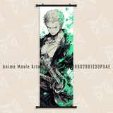 Anime One Piece Straw Hat Pirates Character Home Decoration Wall Art Scrolls Picture Modern Hanging Painting Print Canvas Poster
