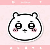 Cute Cartoon Chiikawa Usagi Hachiware Special-Shaped Leather Mouse Pad Game Rubber Pad Desk Mat Office Supplies Children Gift