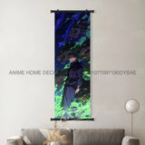 Jujutsu Kaisen Anime Poster Room Canvas Print Hanging Painting Wall Art Megumi Fushiguro Scrolls Picture Home Decoration Mural