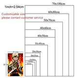 M-My Hero AcademiaS Anime Poster HD Waterproof PVC Wall Art - Aesthetic Removable For Office Home Bedroom