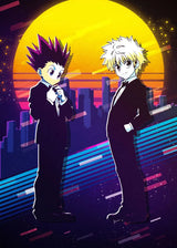 Hunter X Hunter Classic Japanese Anime Poster  Retro Wall Art for Kids Bedroom Nursery Decor Canvas Painting  Home Decor