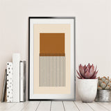 Bohemian Geometric Canvas Line Wall Painting Art Picture Poster