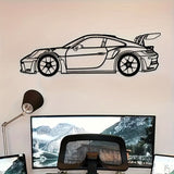 Cross-border Modern Metal Sports Car Wall Art Decoration