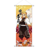 Anime Demon Slayer Cartoon Tanjirou Nezuko Scroll Canvas Wall Hanging Painting Home Decor Anime Poster Wall Art Room Decoration