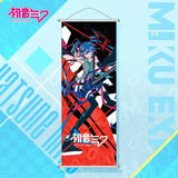 Anime Hatsune Miku Toge Scroll Canvas Wall Hanging Painting Home Decor Anime Poster Wall Art Room Decoration Christmas Gift