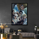 Attack on Titan Manga Poster  Decorative Canvas Wall Art x for Living Room  Bedroom  Anime Wall Decor Print