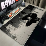 Mouse Pad Laptop Gaming Accessories HD Mousepad Black and White S-spider Man Keyboard Pad PC Anime M-marvel Cool Desk Mouse Mat