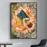 Hot Anime Death Note Canvas Prints Poster Figure Ryuk Yagami Raito L Misa Amane Wall Art Home Decoration Art Poster Fans Gifts