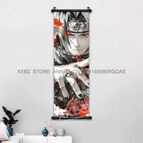 Naruto Home Decoration Hanging Painting Hyuga Hinata Wall Art Scrolls Picture Uchiha Itachi Japanese Anime Canvas Decor Posters