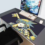 Gaming Large Mouse Pad Anime Kingdom Hearts Non-Slip Laptop Notebook Mousepad Desk Decor Extended Mouse Mats Office Keyboard Pad