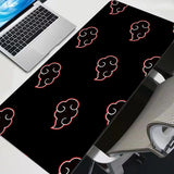 AKATSUKI N-Naruto Mouse Pad Anime Gaming Accessories Varmilo Keyboard Desk Mat Gabinete Gamer Carpet Mousepad Mouse Mats