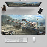 HD World of Tanks Mouse Pad Anime Mousepad Playmat Desk Mats Rubber Non-slip XXL Laptop Keyboard Mouse Mat PC Gaming Accessories