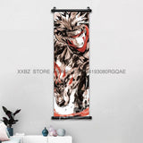 Naruto Home Decoration Scrolls Picture Hyuga Hinata Anime Canvas Wall Art Interior Hanging Painting Uchiha Itachi Figures Poster
