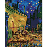 DIY PBN acrylic Van Gogh painting pictures by the numbers framed canvas wall art room home decoration