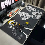 Mouse Pad Laptop Anime Gamer Cool Mousepad Office PC Murder Uzi N V J HD Print Keyboard Pad Drones Gaming Accessories Desk Mat