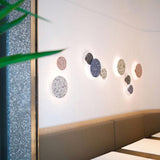 Nordic Terrazzo Round Art Wall Lamp Minimalist