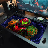 Gamer Gaming Accessories Large Mouse Pad M-Metroids Laptop Office Table Pads Keyboard Rubber Desk Mat 900x400 Pc Anime Mousepad