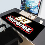 Moto Marc Marquez 93 Mouse Pad XXL Gaming Accessories Office Gamer Keyboard Desk Mat Non-Slip Laptop Large Rubber Anime Mousepad