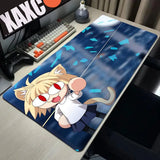 Neco-arc Gamer Cabinet Mouse Pad Anime Gaming Accessories Rubber Keyboard Office Tables Computer Desk Mat Carpet Mousepad