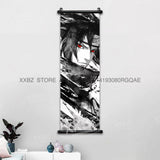 Naruto Home Decoration Scrolls Picture Hyuga Hinata Anime Canvas Wall Art Interior Hanging Painting Uchiha Itachi Figures Poster