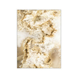 Nordic Modern Canvas Art Wall Painting Gold Foil Beach