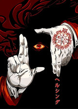 Horror Anime Hellsing Ultimate Posters Manga Canvas Painting Prints Home Decor Living Room Study Decoration Mural Wall Art