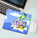 Lucky Star Mouse Pad Anime Mousepad Konata Izumi Mouse Mat Pad for Computer Mouse Peds Cute  Carpet  Kawaii Rug Blue Desk Mats