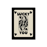 Poker Abstract Living Room Wall Art Decorative Canvas Painting Core