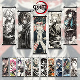 Demon Slayer Hanging Painting Anime Home Decoration Rengoku Kyoujurou Canvas Scrolls Pictures Himejima Gyoumei Poster Wall Art