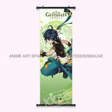 Genshin Impact Game Character Home Decor HD Print Paintings Anime Picture Wall Art Canvas Interior Posters Bedside Background